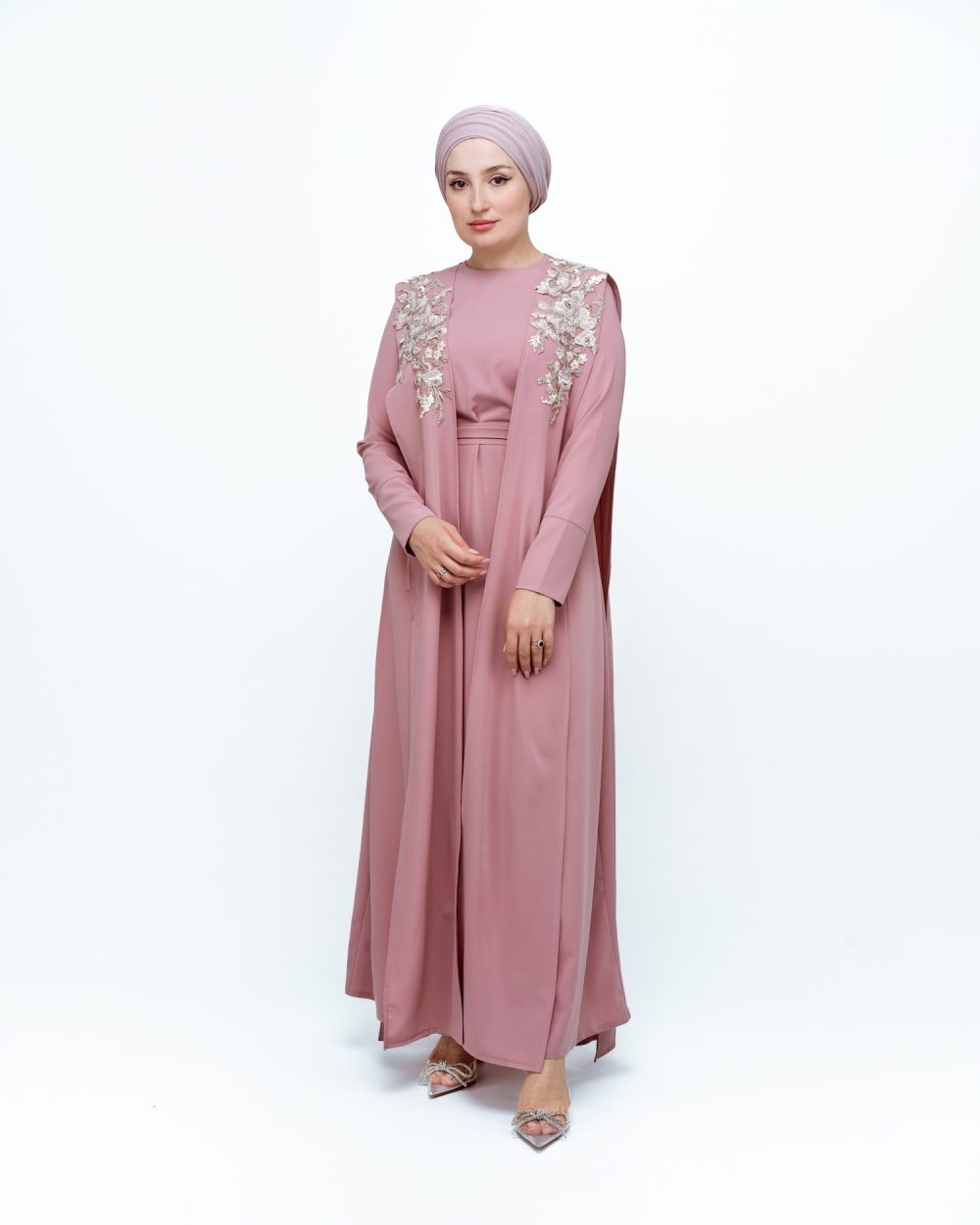 Abaya cape rose