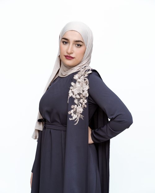 Abaya cape grise