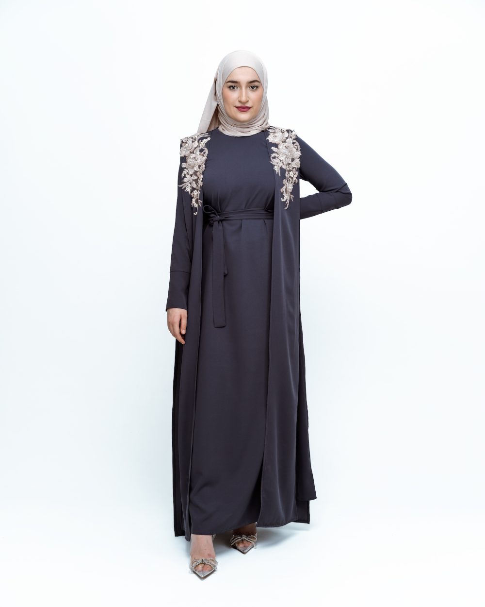 Abaya cape grise