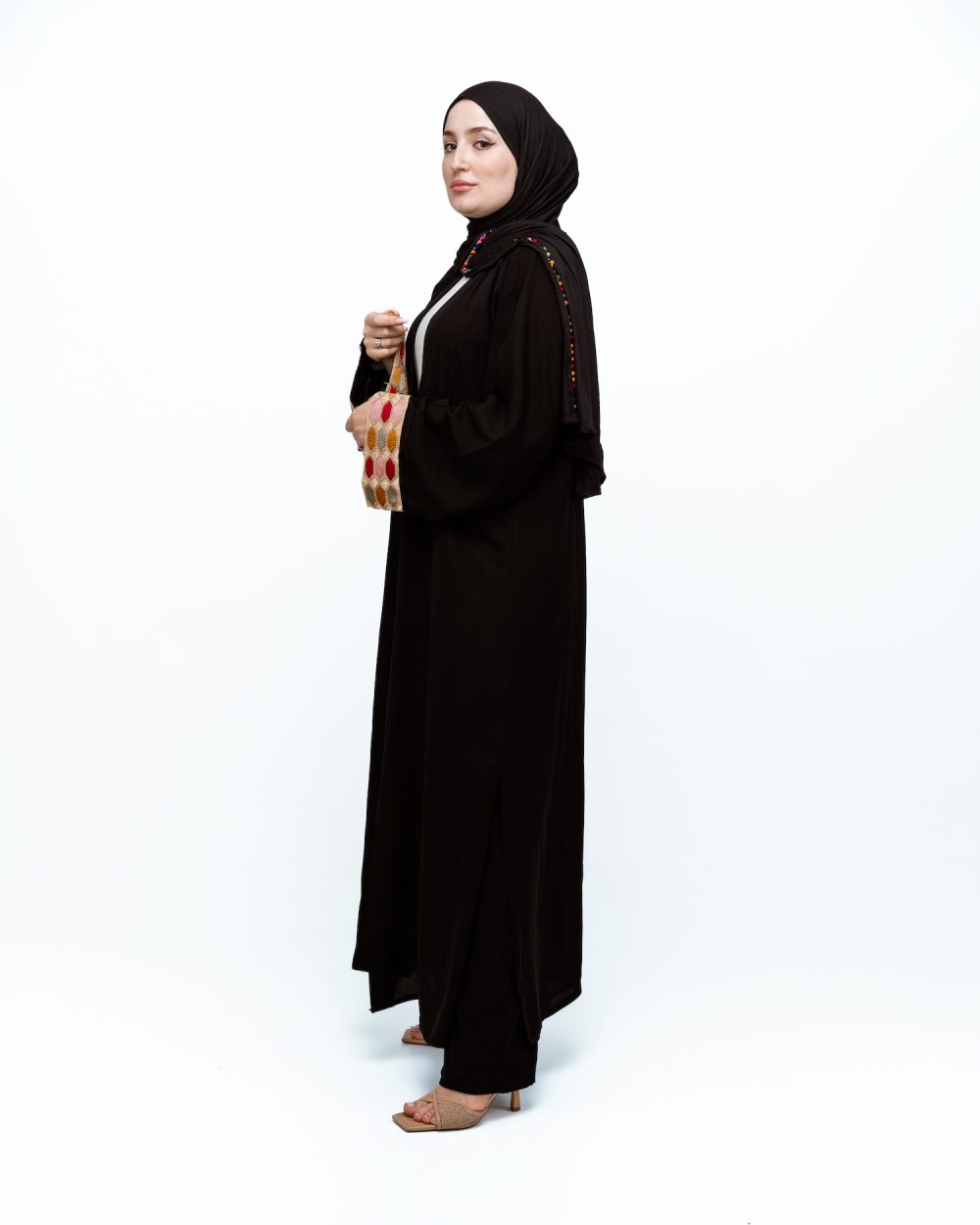 Ensemble Noir ( kimono + pantalon)