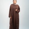 ABAYA MARRON