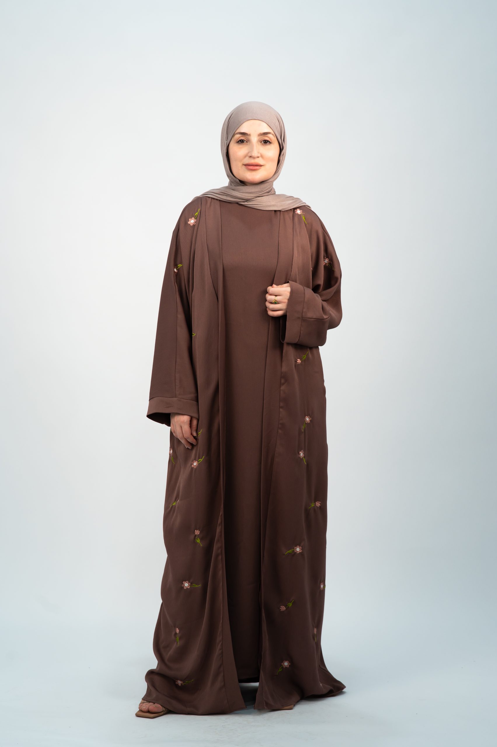 ABAYA MARRON