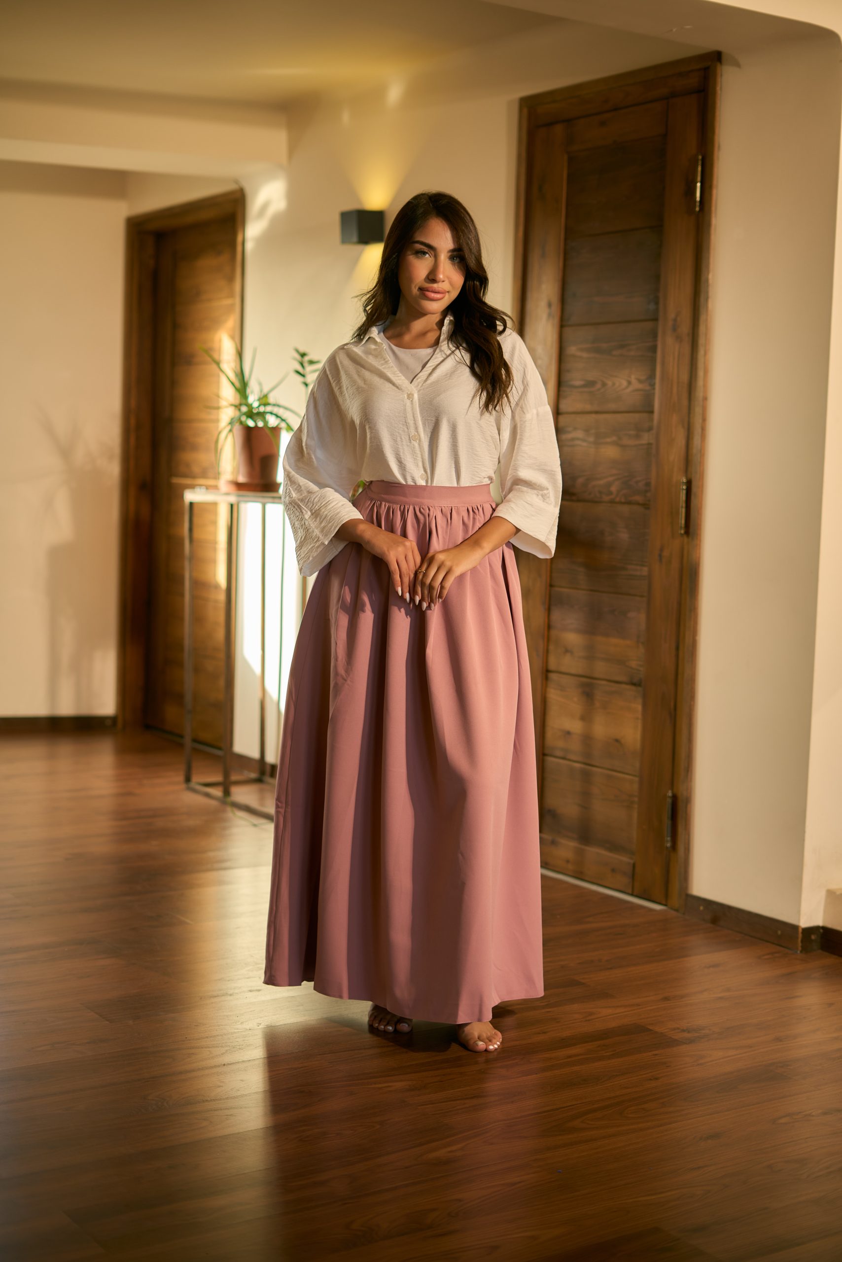 Plissée Midi Jupe Plissee Fee Maraboutee Jupes Longues Jupe PlissÃ