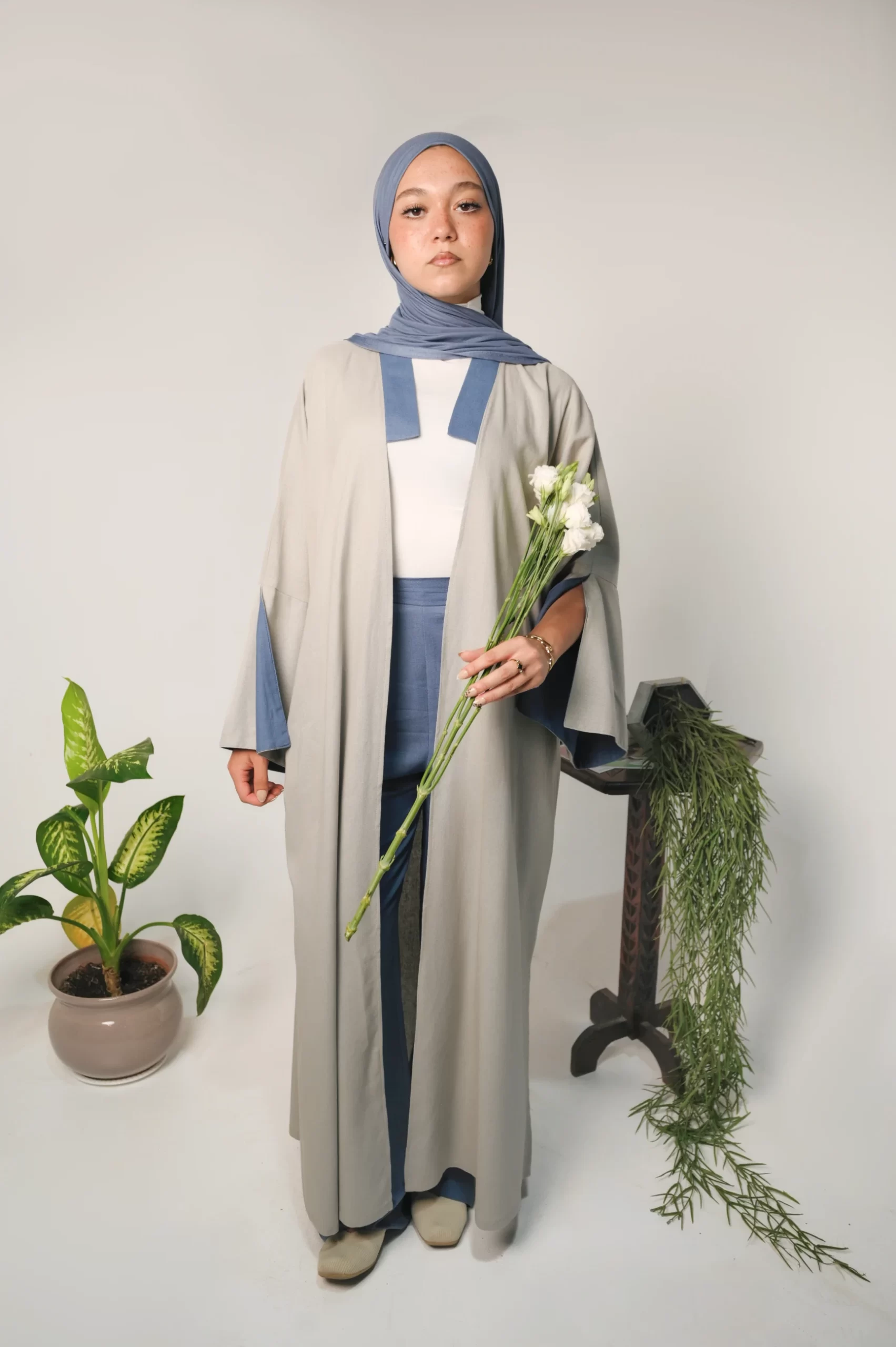 Kimono Layali Gris