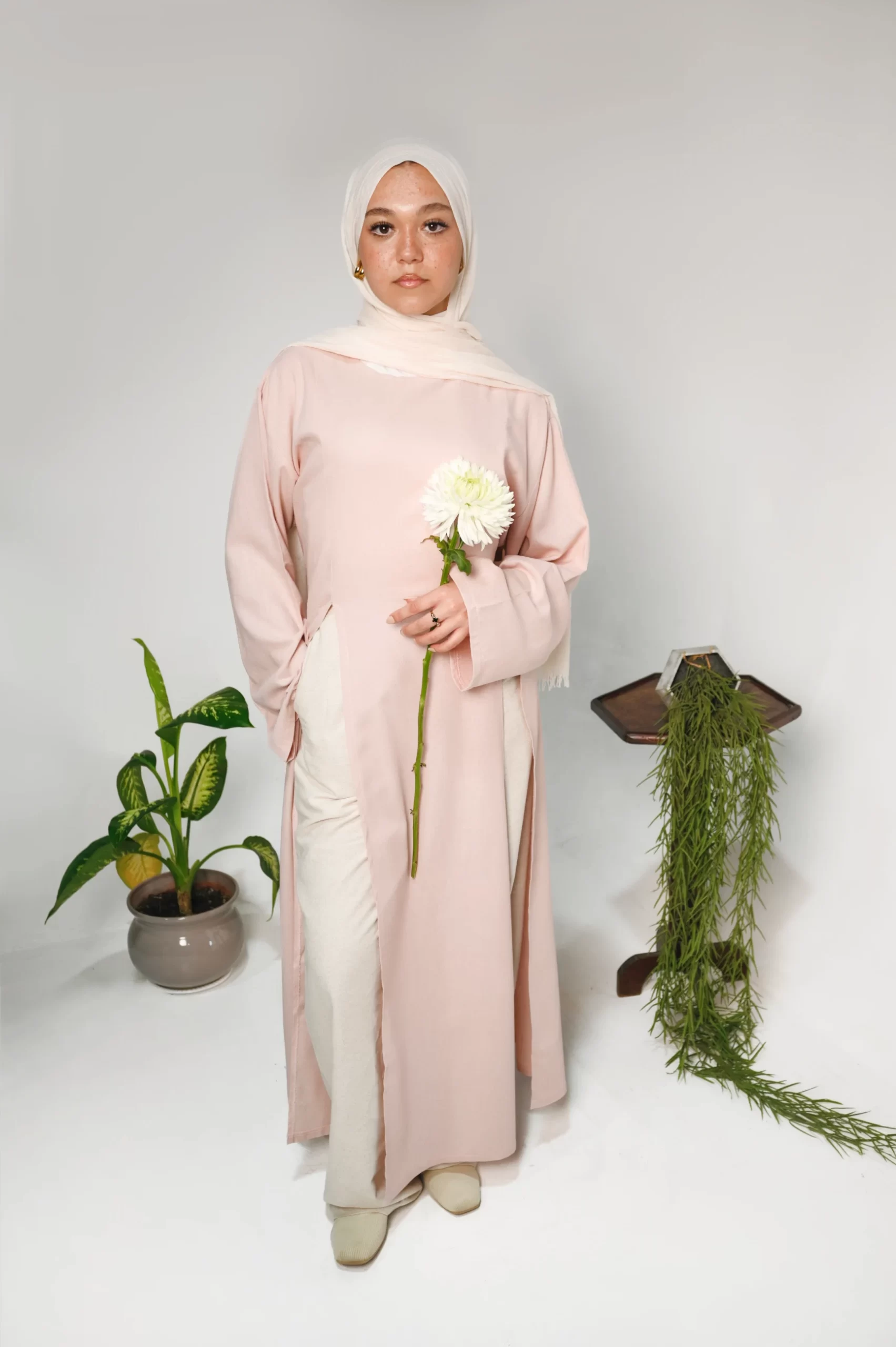 Robe Liquette Samar Rose
