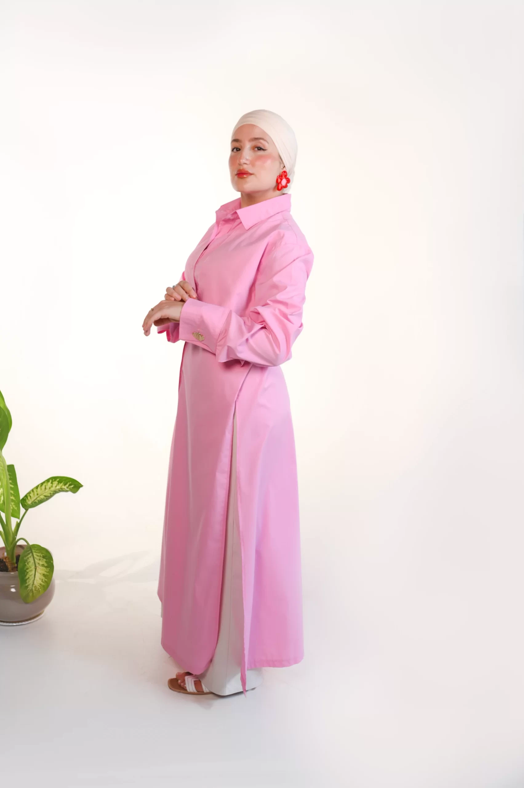Chemise Liquette Amwaj Rose