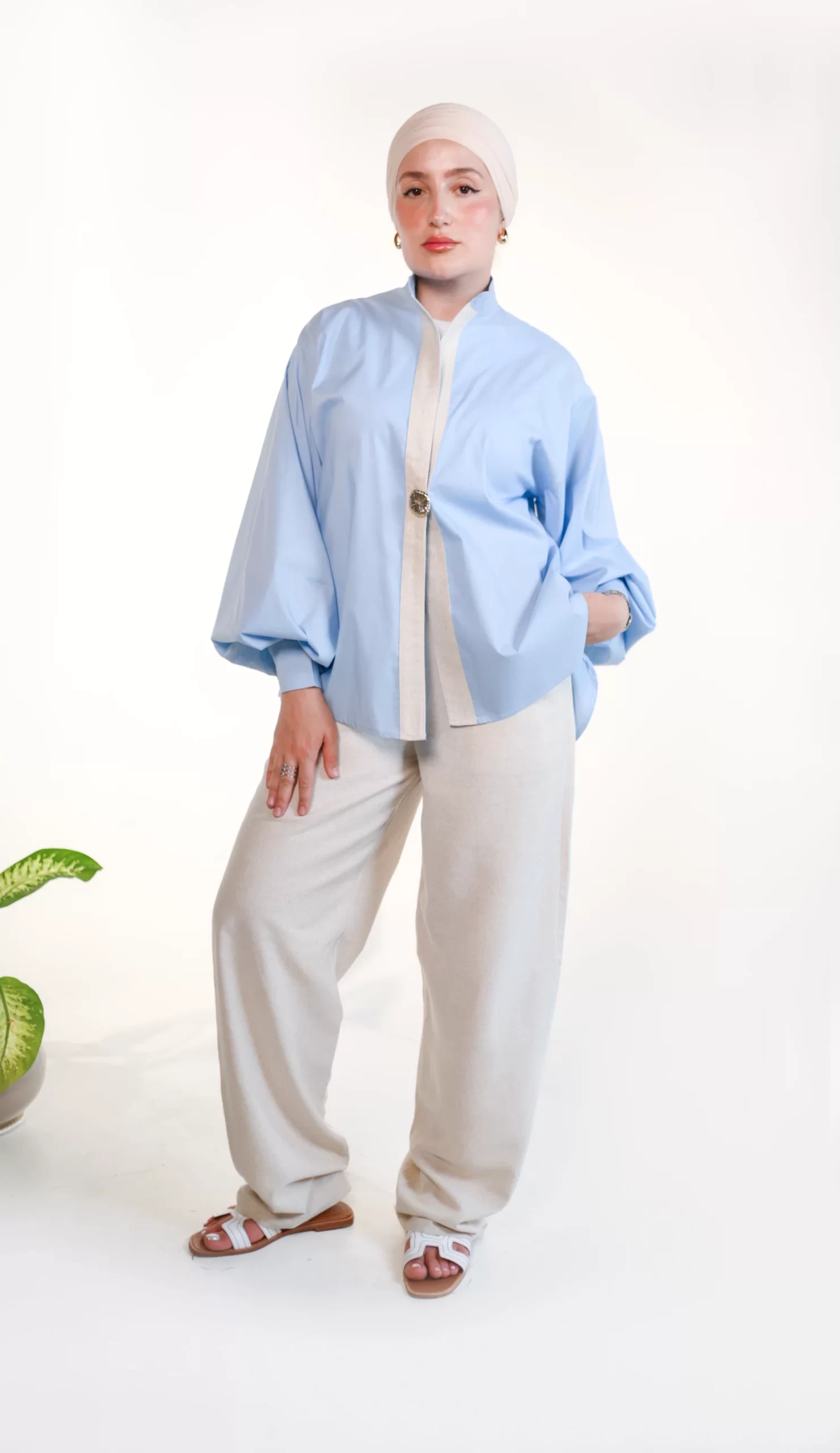 Chemise Nassma Bleu ciel