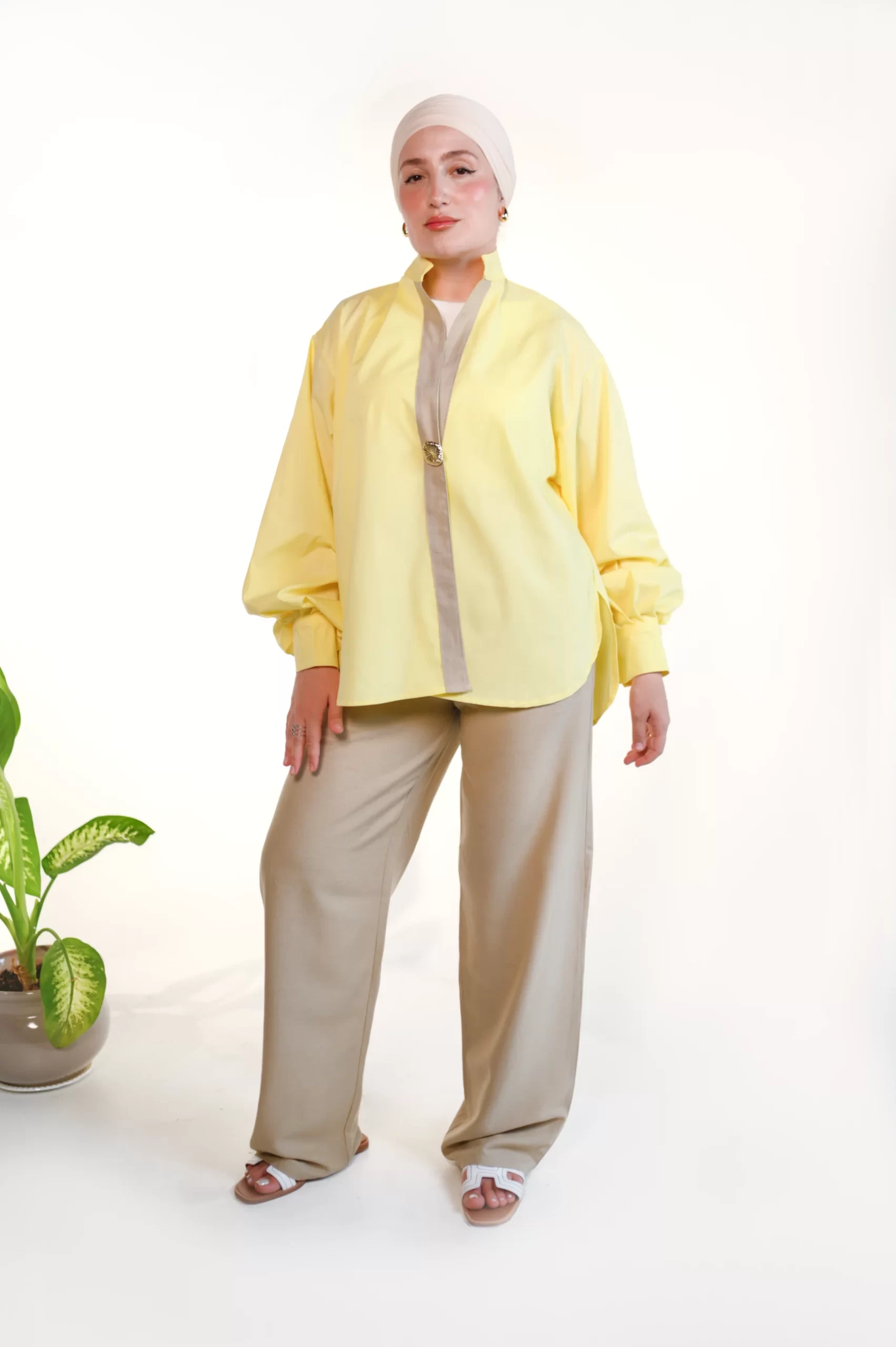 Chemise Nassma Jaune