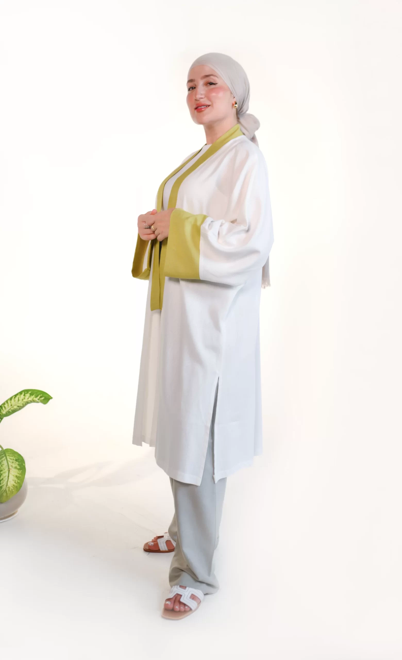 Kimono Rimel-Manches Vertes
